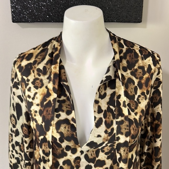 Alexis Leopard Print Dress XS - Picture 6 of 15